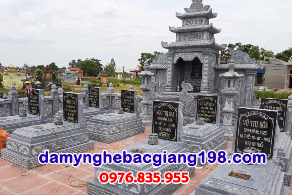 khu lăng mộ đá đẹp
