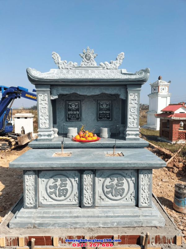 Mẫu lăng mộ đôi đẹp