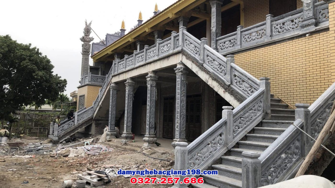 Lan can đá tự nhiên