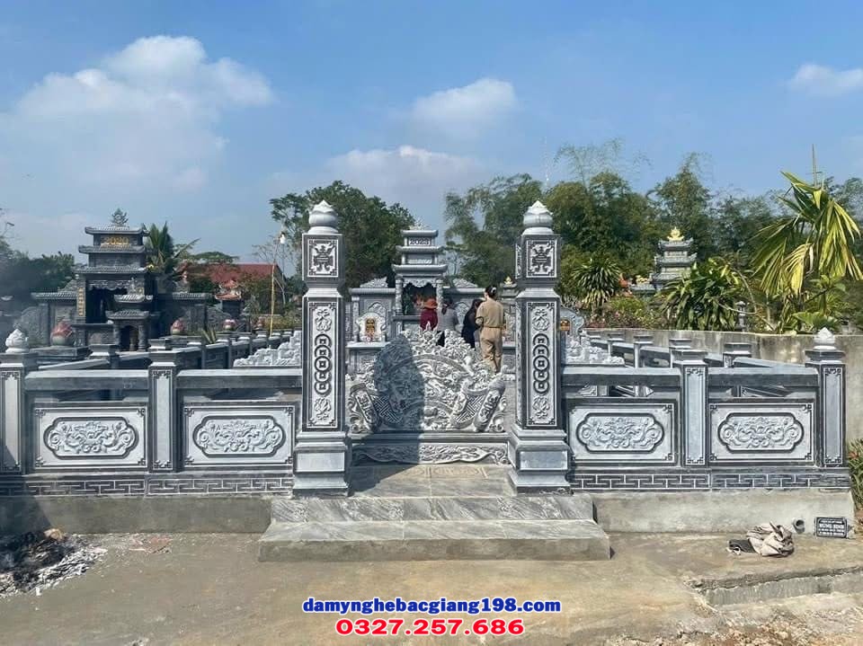 Mẫu khuôn viên mộ gia đình