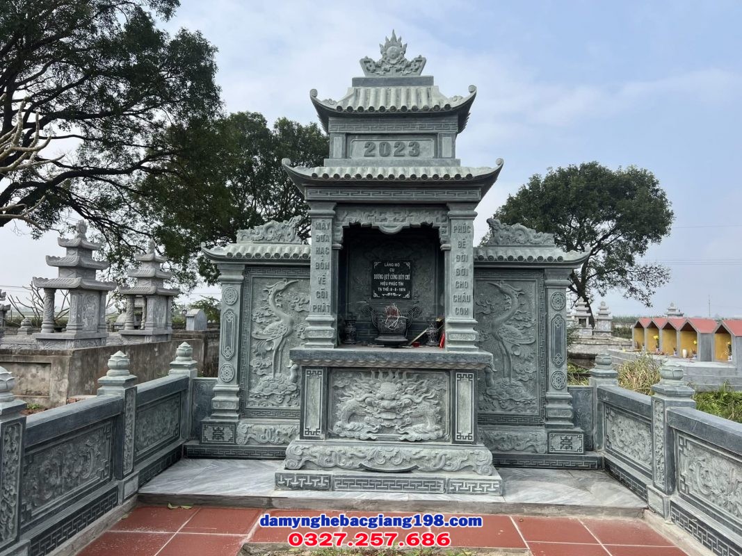 Lăng thờ đá đẹp Bắc Giang