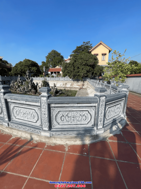 Lan can đá tại Bắc Giang