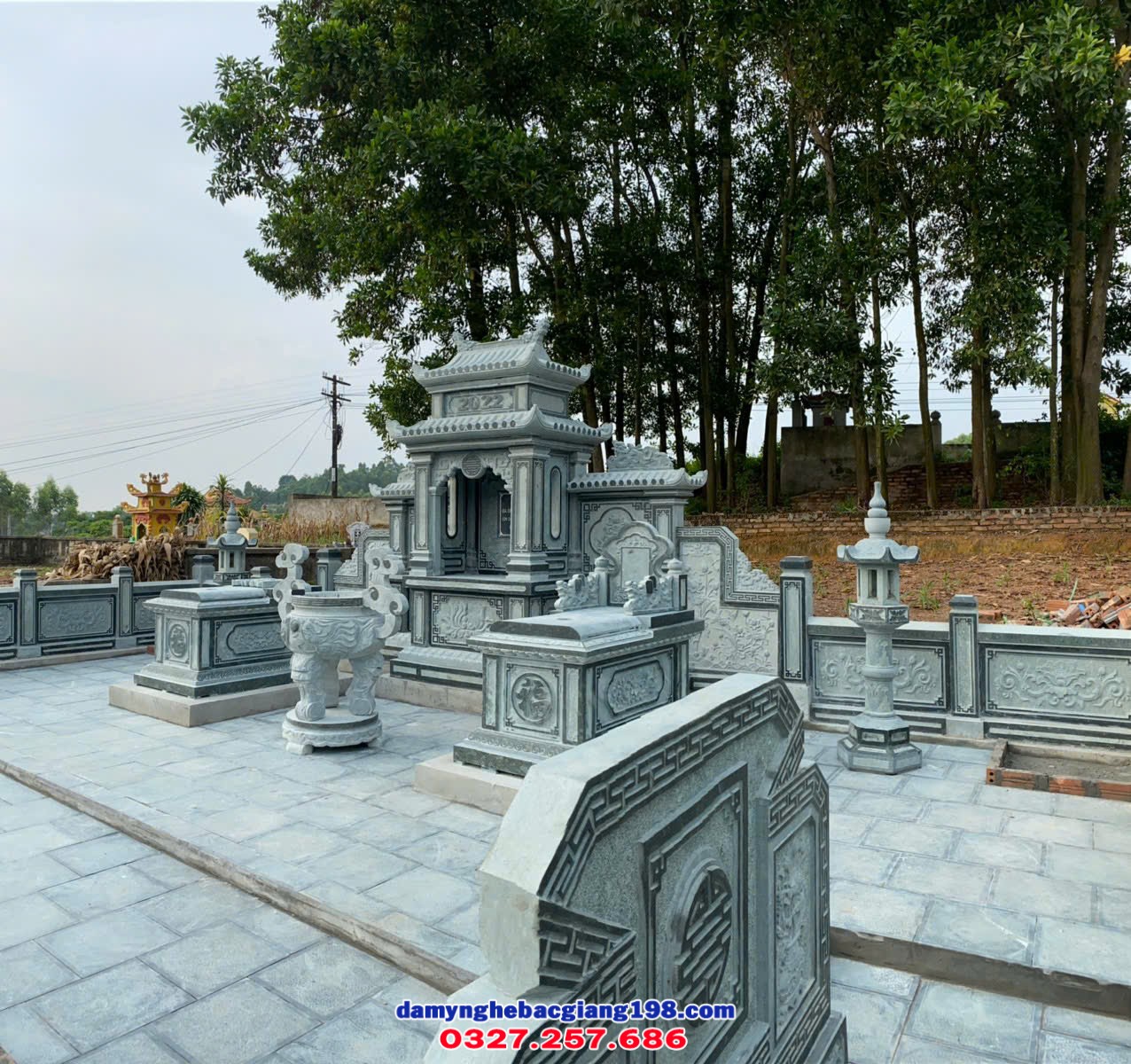 Khu lăng mộ gia đình đẹp